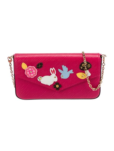 Louis Vuitton Limited Edition Easter Bunny Epi Felicie Pochette